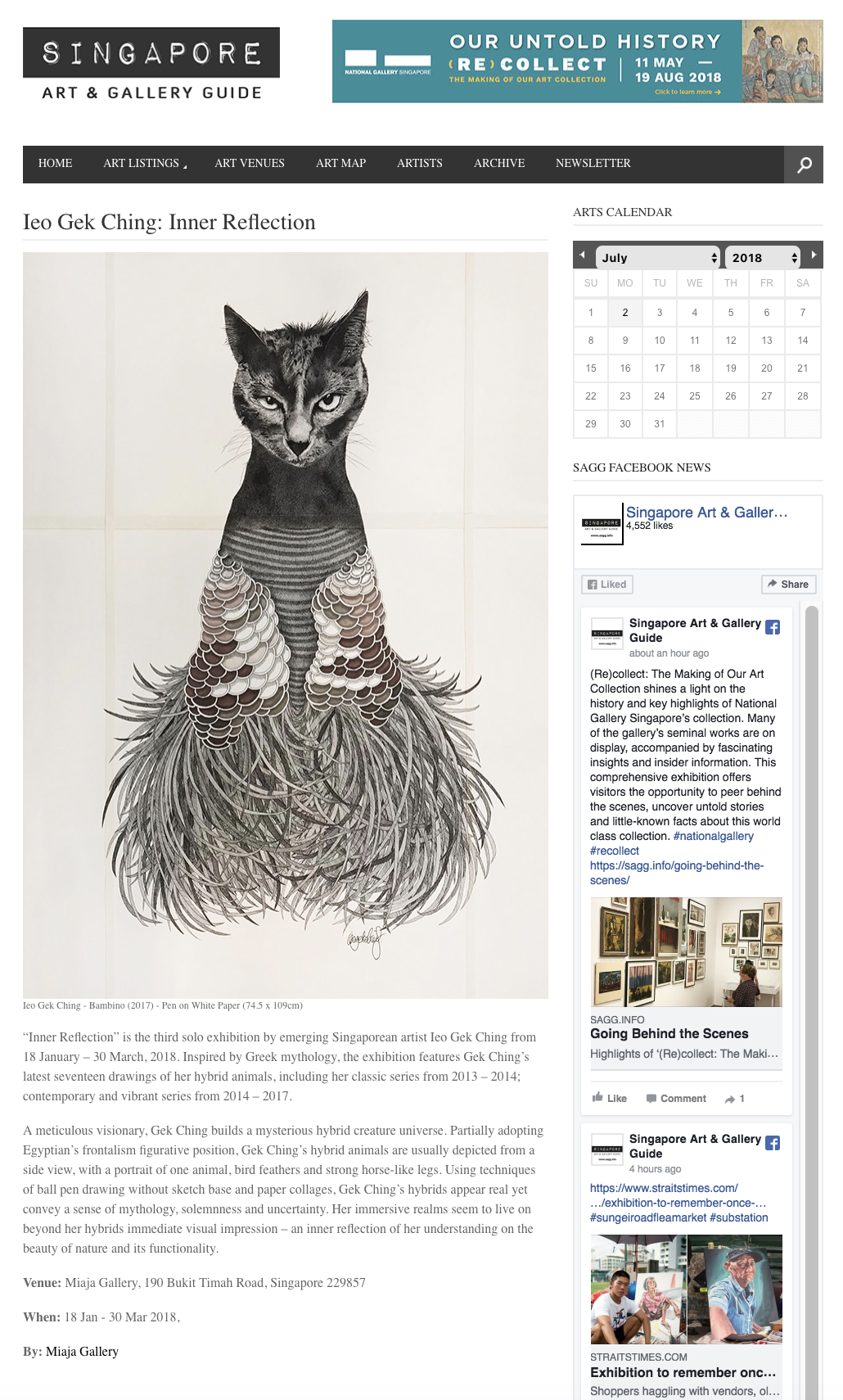 Singapore Art & Gallery Guide